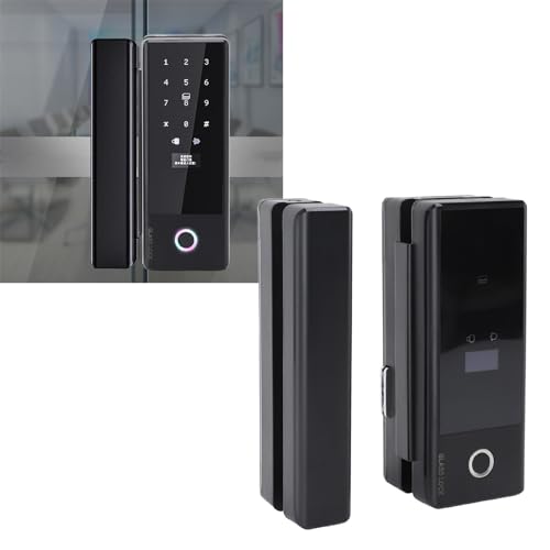 Verrouillage intelligent empreinte et code pour porte en verre de bureau - 5