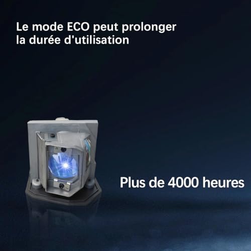 Poxtedsr Replacement Projector Lamp Bulb with Housing Compatible withEC.JBU00.001 - Image 3