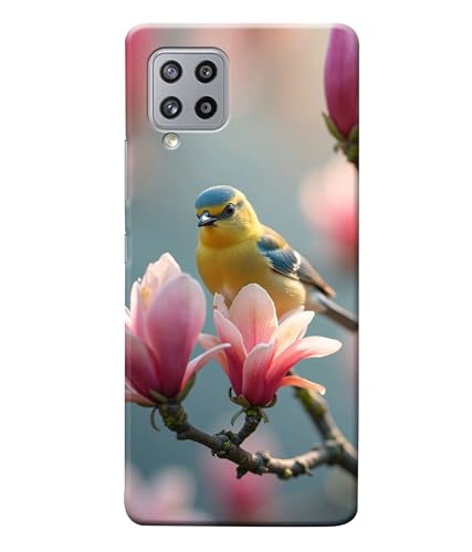 Image of Sparrow Birds Nature Printed Hard Back Case Cover Compatible for Samsung Galaxy M52 5G (Multicolor) - D1669