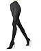 MeMoi Juneau Diamonds Cotton Tights for Women, Cozy and Elegant Sweater Tights - Sizes Small to X-Large, Dark Gray Heather, S-M