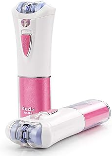 Facial Epilator, Hair Removal for Women with LED Light, Cordless Hair Remover Electric