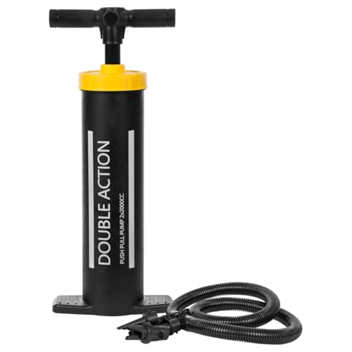 Sport-Tec Power Pump inkl. Ventile Handpumpe Hand Pumpe Fußball Luftmatratze Basketball