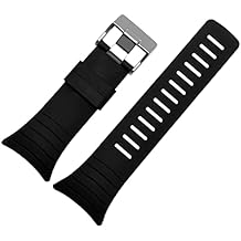 KLVN Smart Silicone watchband for SUUNTO CORE Rubber strap wristband bracelet 35mm black belt included Screws screwdriver