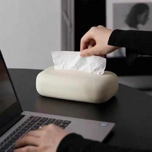 Pojemnik na chusteczki wielokrotnego użytku i dozownik ręczników papierowych – stylowy różowy organizer na chusteczki kuchenne do chusteczek nawilżanych i ręczników papierowych, trwałe i wygodne