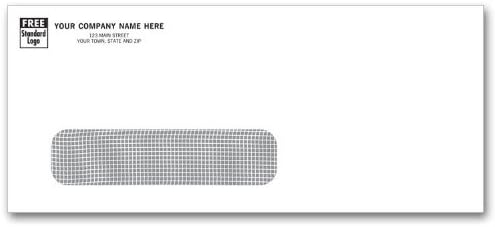 Self Seal Single Window Security Lined, No 10 Size, Quantity 500