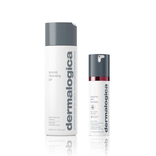 Image of Dermalogica Cleanse & Protect Duo - Special Cleansing gel (250ml) & Dynamic Skin recovery SPF 50 (50ml)