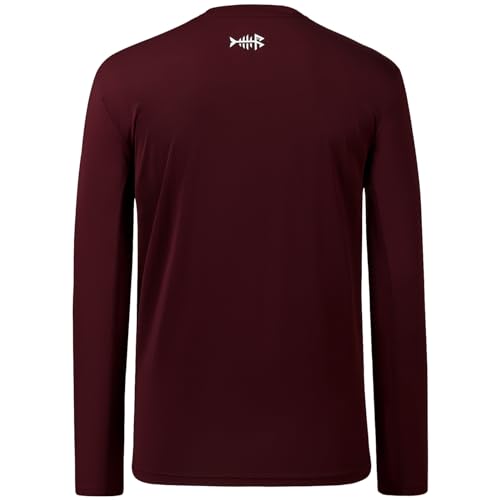 Image of BASSDASH Men's UPF 50+ Performance Long Sleeve T-Shirt UV Sun Protection Fishing Hiking Sports Shirts