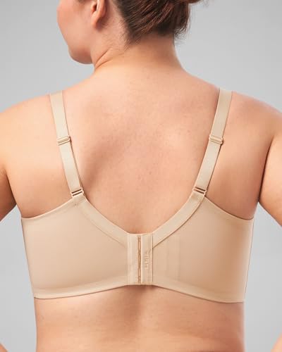 Image of HSIA Minimizer Bras for Women Full Coverage, Unlined Lace Sexy Plus Size Underwire Bra for Large Breasts