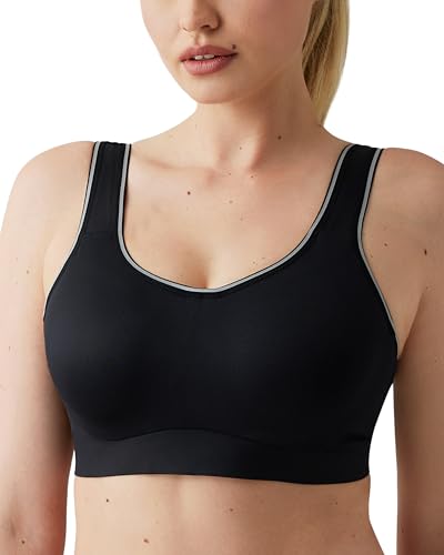 Wacoal Womens Sydney Sport Underwire Bra 855302 Black 36-DD