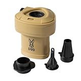 DOD(ディーオーディー) わがやのエアポンプ 【ハイパワー】 2000mAh 充電式 【エアマット/ベッド/浮き輪等に】DP1-092-TN