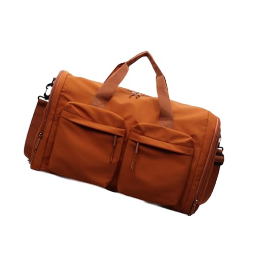 Bagages portables pour femme et sac de transport extensible marron pratique