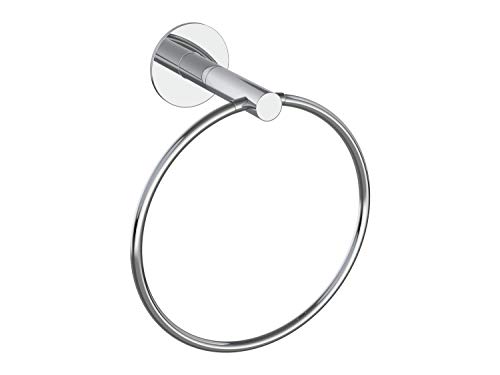 WINGITS Modern Elegance Hand Towel Holder Ring Bathroom and Kitchen, Polished Stainless Steel, WMETRINGPS