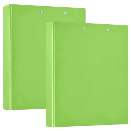 Grand classeur à 3 anneaux en D vert gazon porte-bloc pour bureau et école