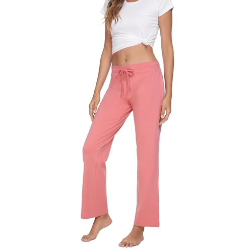 Image of U2SKIIN Pajama Pants for Women Soft, Cotton Comfortable Womens Lounge Sleep Pj Bottoms for Women