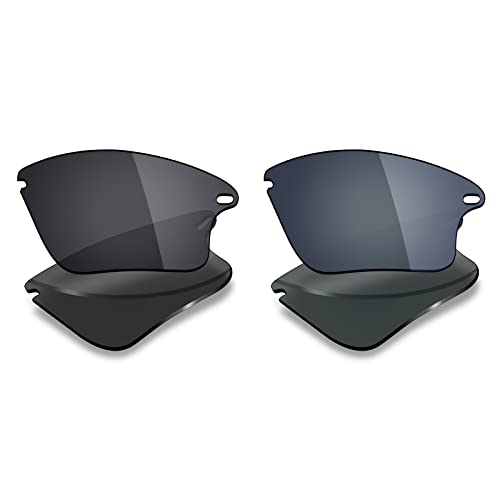 Image of Mryok 2 Pair Polarized Replacement Lenses for Oakley Fast Jacket XL Sunglass - Options