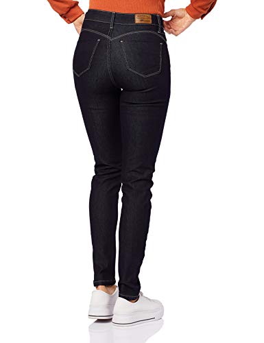 Calça Legging Cinta Push Up Super Lipo, Feminino, Sawary Jeans, Indigo, 42