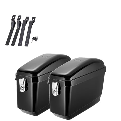 Sacoches Rigides Universelles pour Motos valises latérales custom Vegas