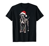 Weihnachten Deutsche Dogge T-Shirt