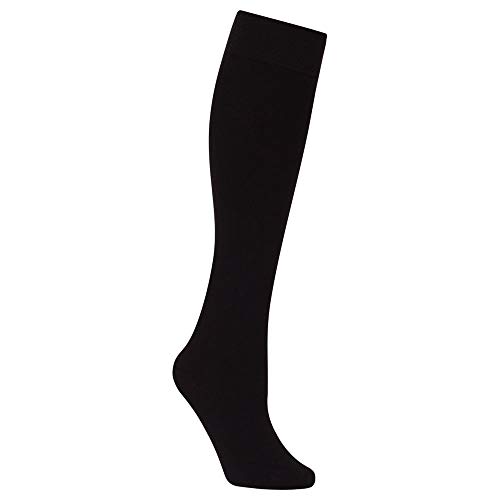 Meia 3/4 Loba 5538-001 Acrílico Fio 80 9990-Preto UN