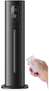 cakunmik Humidificateur de Brouillard Permanent avec télécommande et écran d'humidité de la température de LED, Purification UV, arrêt Automatique, diffuseur d'huile Essentielle 8L