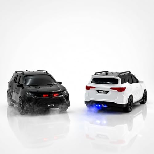 Image of Fortuner VIP Legender from, 1:18 Scale, 2.4 ghz Remote Control with Smoke Effect, Police Siren, Lights and Song on /Off