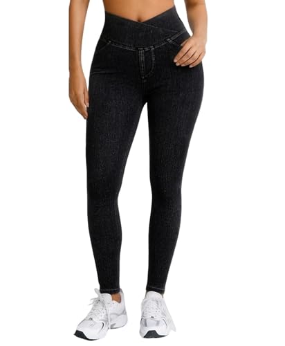 Image of BRXL Skinny Jeans for Women High Waisted Jegging Denim Legging with Pockets