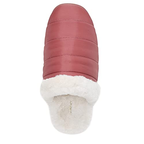 Vionic Karma Josephine Women's Mule Slipper- Supporting Ladies Indoor/Outdoor Slippers that Include Three-Zone Comfort with Orthotic Insole Arch Support, Medium Fit Sizes 5-113