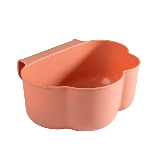 Bandejas de Recogida de Residuos de Cocina, Cubo Basura Colgante, Bandeja de Plástico para Residuos de Cocina, para Encimera Recipiente para Recoger Las Basura, para Restos de Comida y Peladuras