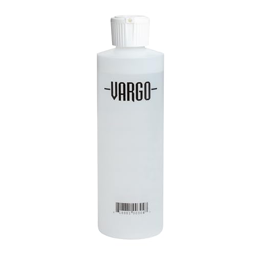 Vargo HDPE Plastic Bottle | 8 oz. Capacity | Flip-top Lid