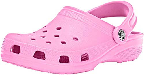Crocs Unisex Men s and Women s Classic Clog, Pink Lemonade, 8 US
