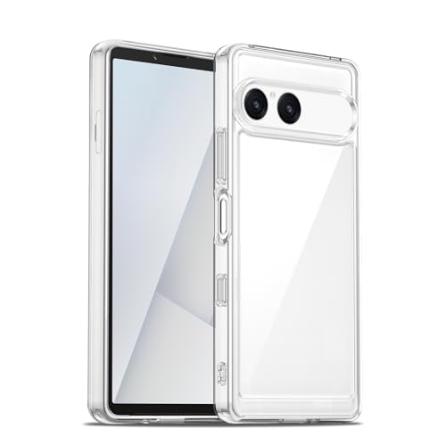 Liisooka Coque pour Sony Xperia 10 VII, Housse de Protection Antichoc, Anti-Jaunissemente, Anti-Rayures, Case Arrière Rigide en PC, Étui TPU Ultra-Mince,...