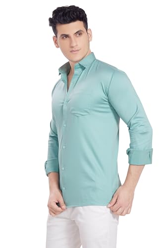 Image of DIVISIVE Men's Solid Slim Fit Shirt
