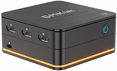 GMKtec Mini PC Intel 11th Gen N5105, Windows 11 Pro Mini Desktop Computer,8GB+256GB M.2 SSD,Triple 4K UHD Micro Computer Tower,Dual Wi-Fi/Dual Gigabit Ethernet/BT 4.2 for Business Home Office HTPC