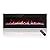 Cheerway 60 inch Electric Fireplace Heater, Wall Mounted & Recessed Electric Fireplace Insert, Ultra-Thin Linear Fireplace w/Thermostat, 13×13 Flame Color, Remote & Touch Control w/Timer, 750W/1500W