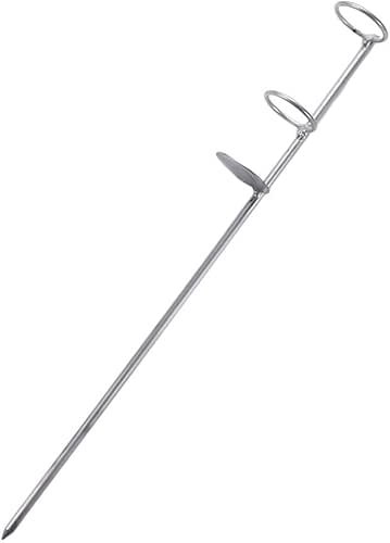 Generic 30/40/50cm Portable Fishing Rod Holder Support Stainless Steel Stand