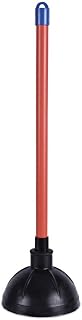 Boardwalk BWK09201EA 18-Inch Plastic Handle Toilet Plunger for 5-5/8 Inch Bowls - Durable Red/Black