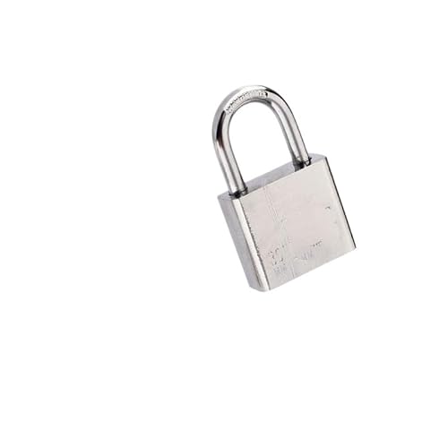 Lkfjnhepf One Color Padlock 1Pc Stainless Steel Padlock, Waterproof,No Rust And Corrosion,Anti-Theft Lock Core