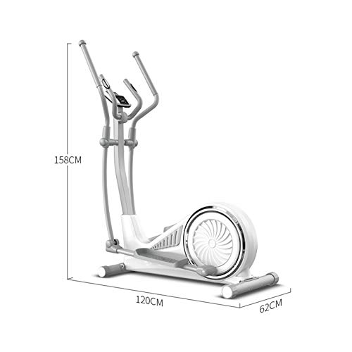 Image of Compact Elliptical Machines for Home Use with Heart Rate Monitor Magnetic Flywheel Elliptical Trainer Indoor Exercise Machine Smooth Quiet Home Gym Equipment Elliptical Cardio Machine