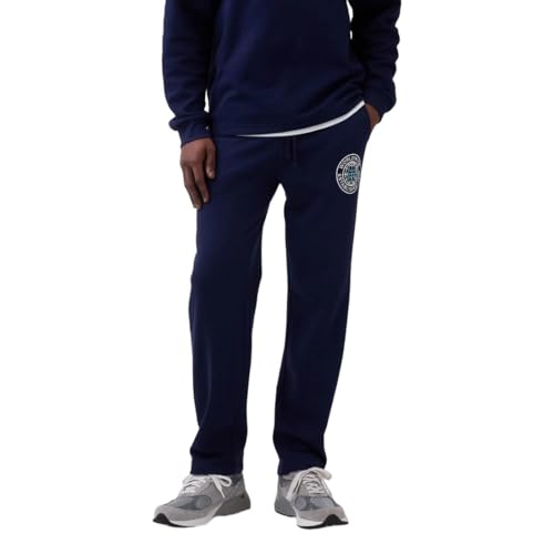 Image of Gap Men Printed Standard Fit Ankle Length Trackpants