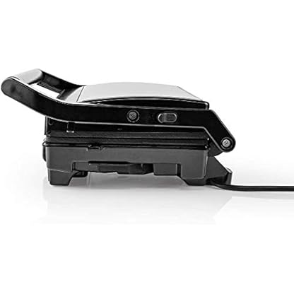 TronicXL Kontaktgrill 1600W aufklappbar Oben unten Grillplatte Elektrogrill Elektro elektrischer Grill Tischgrill… – Bild 5