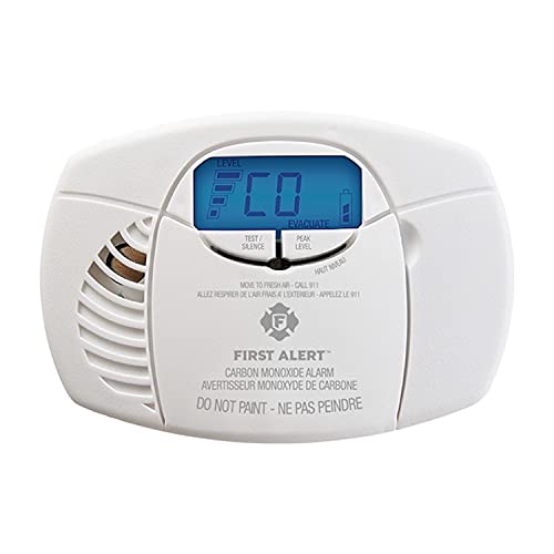 First Alert - First Alert Battery Operated Carbon Monoxide Alarm with Digital Display