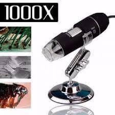 Microscópio Digital Eletrônico Óptico HD Alta Resolução 1000x Zoom