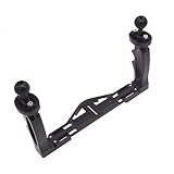 Support pour caméra - c'est une plate-forme robuste pour monter des lumières vidéo/stroboscopes sous-marines en fixant des bras à des supports à boule de 1 pouce, support de caméra