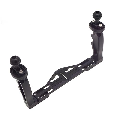 Uonlytech Diving Camera Tray Mount Phone Scuba Case Holder 1 Inch Ball Mount for Strobe Lights