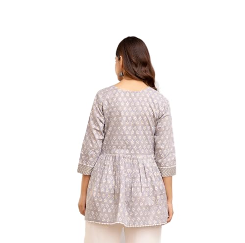 Image of DMP FASHION Woman's Classic Floral Printed Trendy Top