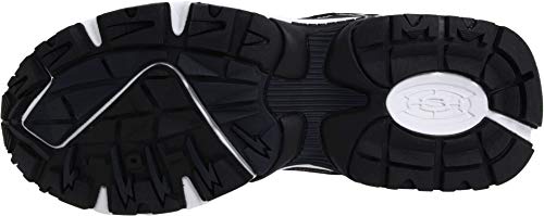 Skechers Sport Men's Stamina Nuovo Cutback Lace-Up Sneaker,Navy/Black,8 2E US