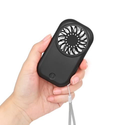 Mini ventilateur turbo portatif HMJGDHX pour stopper les coups de chaud avec ses 5 vitesses