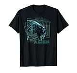Alien 45th Anniversary Movie Xenomorph Priority One Logo T-Shirt