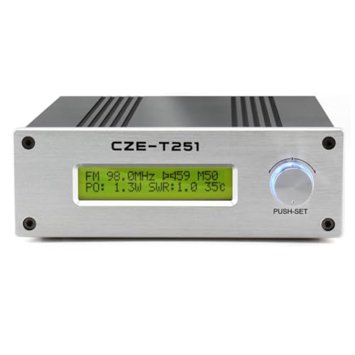 Transmisor FM de 25 W para autocine y retransmisión de misas en iglesias con NONDK CZE-T251