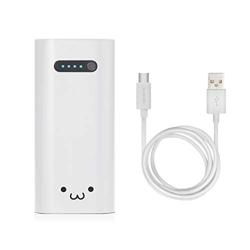 Amazon | エレコム モバイルバッテリー/Type-C入力対応/6400mAh